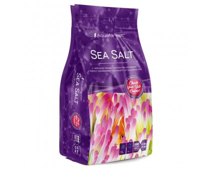 Aquaforest Sea Salt jūros druska, 22kg, 25kg