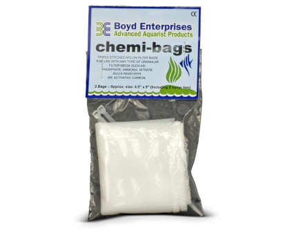 Boyd Enterprises Chemi Bags bag filtravimo maišeliai, 2vnt; 11x22.5cm