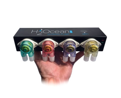 D&D Aquarium Solutions H2Ocean P4 Pro Wifi dozavimo pompa; 4 kanalai D&D Aquarium Solutions H2Ocean P4 Pro Wifi dozavimo pompa; 4 kanalai