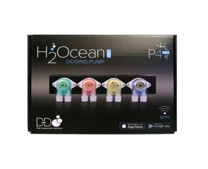 D&D Aquarium Solutions H2Ocean P4 Pro Wifi dozavimo pompa; 4 kanalai D&D Aquarium Solutions H2Ocean P4 Pro Wifi dozavimo pompa; 4 kanalai