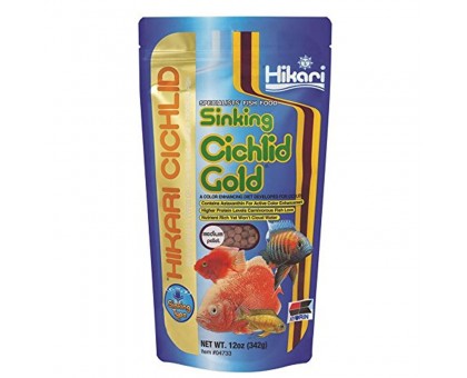 Hikari Cichlid Gold Sinking Medium maistas žuvims; 342g