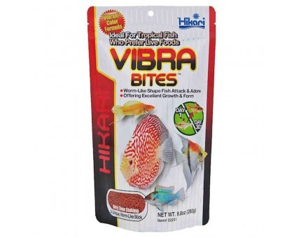 Hikari Vibra Bites maistas įvairių rūšių žuvims; 35g, 73g, 280g