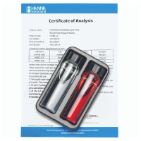 Hanna instruments HI782 niratų matuoklio kalibravimo rinkinys