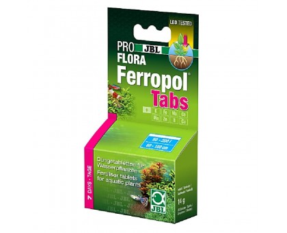 JBL Ferropol Tabs trąšos augalams; 30tabl
