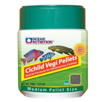 Ocean Nutrition Cichlid Vegi Pellet medium maistas žuvims; 100g, 200g
