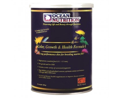 Ocean Nutrition Color Growth & Health Formula Marine 0,1 - 0,3mm maistas žuvims; 500g