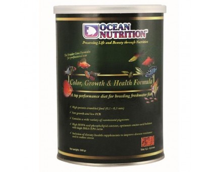 Ocean Nutrition Color Growth & Health Formula Freshwater 0,1 - 0,3mm maistas žuvims; 500g