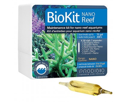 Prodibio BioKit Nano Reef bakterijos ir mikroelementai; 30vnt