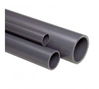 Dyka PVC vamzdis 1m; 12mm, 16mm, 20mm, 25mm, 32mm, 40mm, 50mm, 63mm