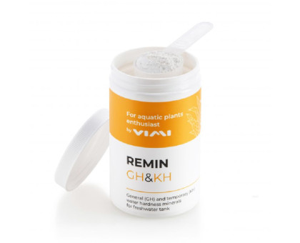 Vimi Remin GH&KH mineralinių medžiagų papildas bendrojo °GH ir karbonatinio °KH vandens kietumo atstatymui; 300g