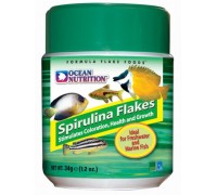 Ocean Nutrition Spirulina Flakes maistas žuvims; 34g, 71g, 156g