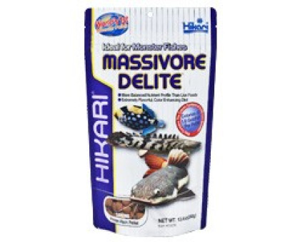 Hikari Tropical Massivore Delite maistas žuvims; 380g Hikari Tropical Massivore Delite maistas žuvims; 380g