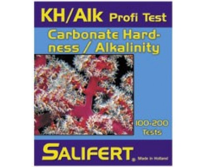 Salifert KH/Alk karbonato kietumo ir šarmingumo vandens testas