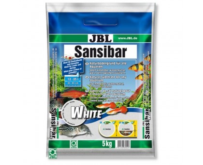JBL Sansibar White gruntas akvariuminis; 5kg